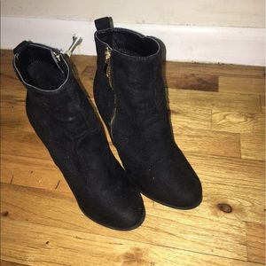 Black Suede Boots