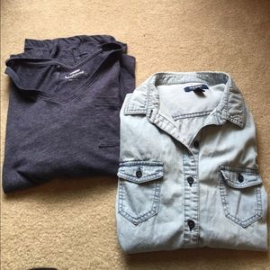 Old navy shirt bundle