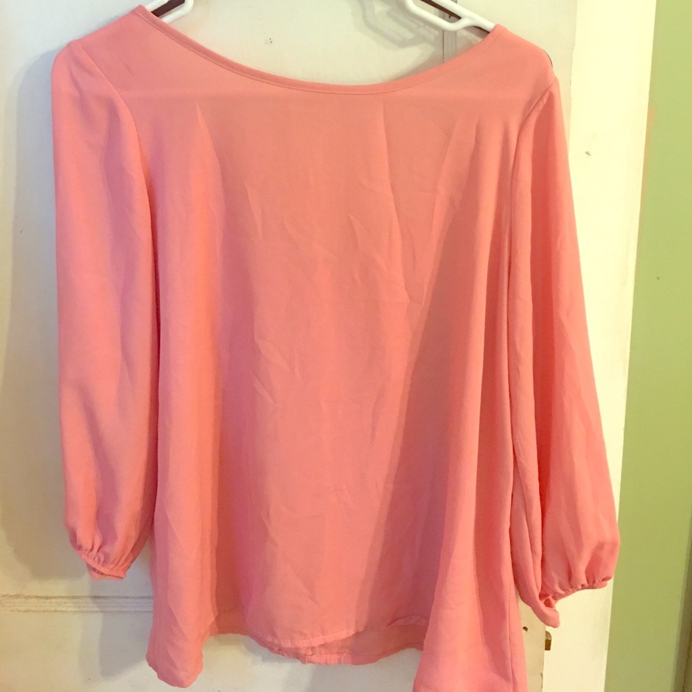 Light pink blouse