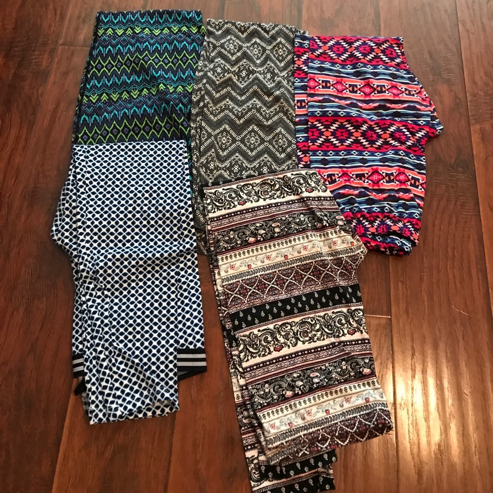 Variety of leggings