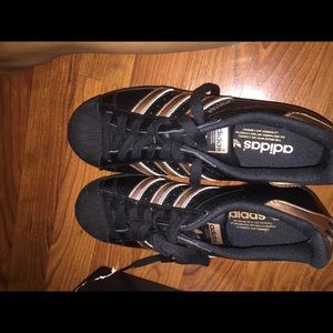 Metallic Adidas