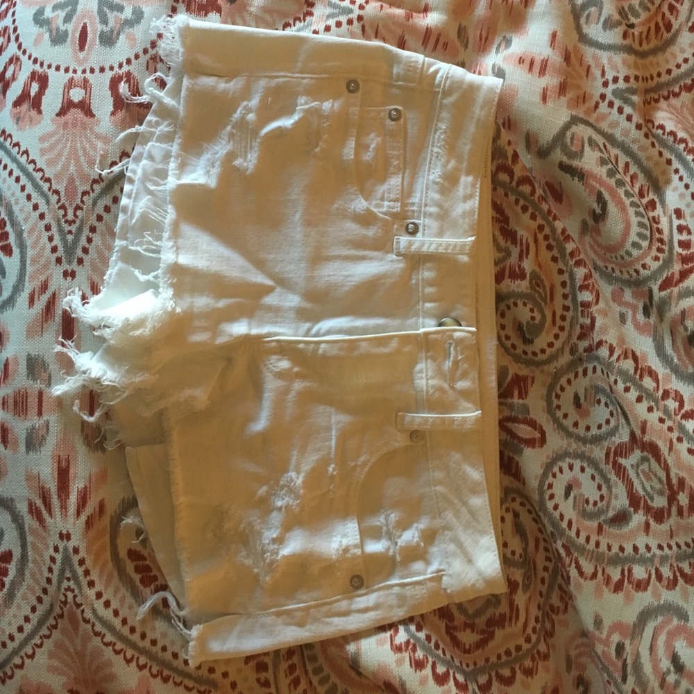 AE Super Stretch White Shortie