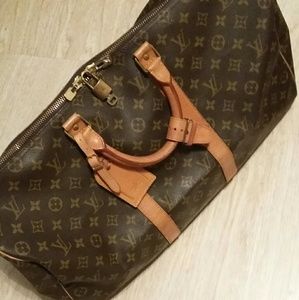 "AUTHENTIC "LOUIS VUITTON KEEPALL