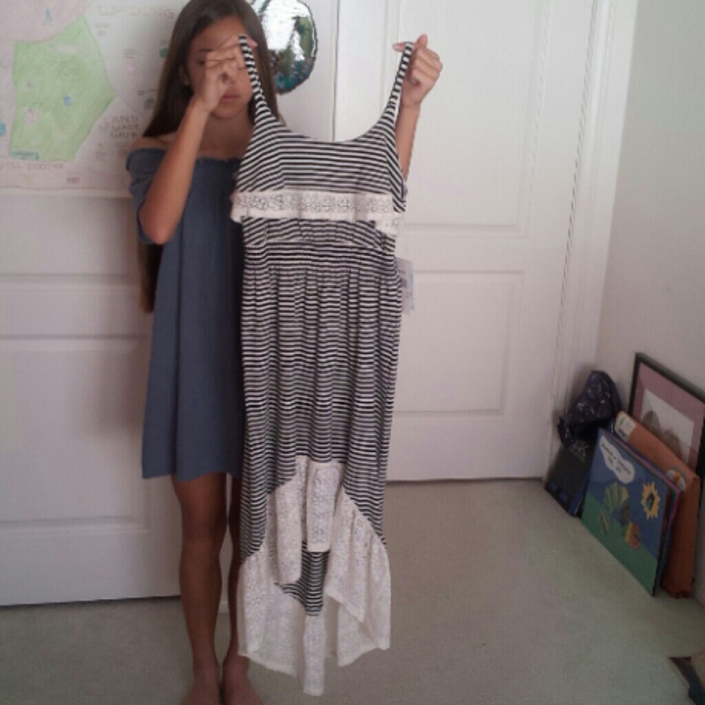 NWT Striped Roxy Maxi Dress