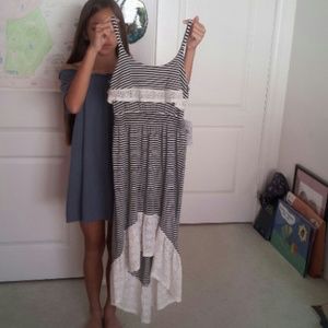NWT Striped Roxy Maxi Dress
