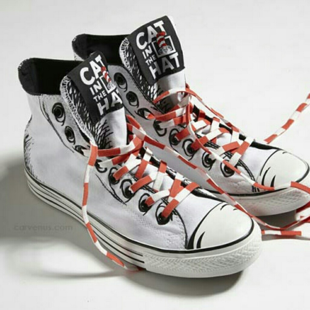 Dr. Seuss Converse Hi Top Chuck Taylor All Star