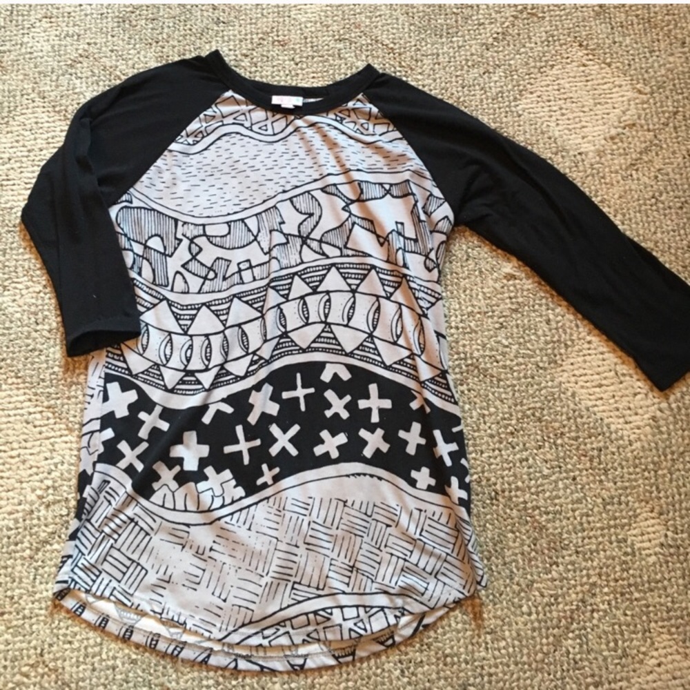 Lu La Roe Patterned randy tee