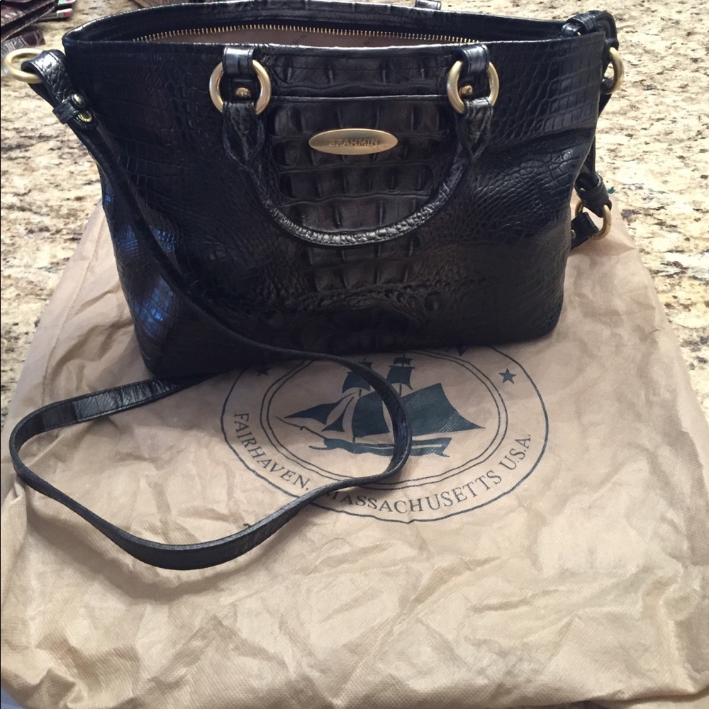 Black Brahmin Shoulder Bag