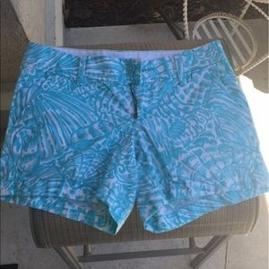 Blue shorts