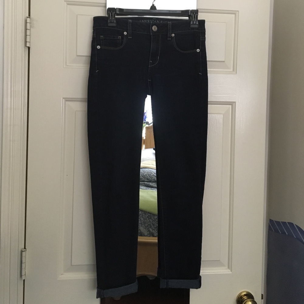 Dark washed American eagle jeans