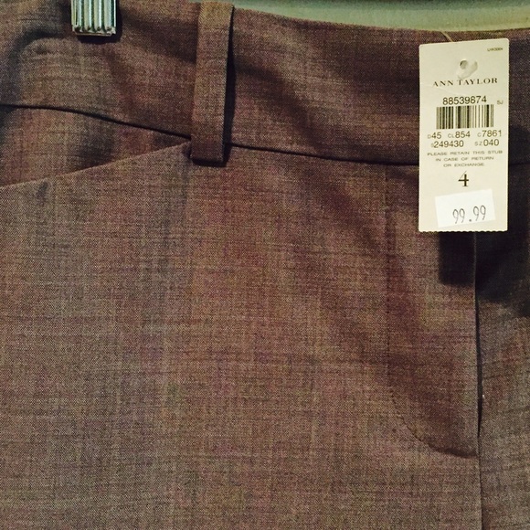 NWT Virgin Wool Pleated Pants - Picture 3 of 6