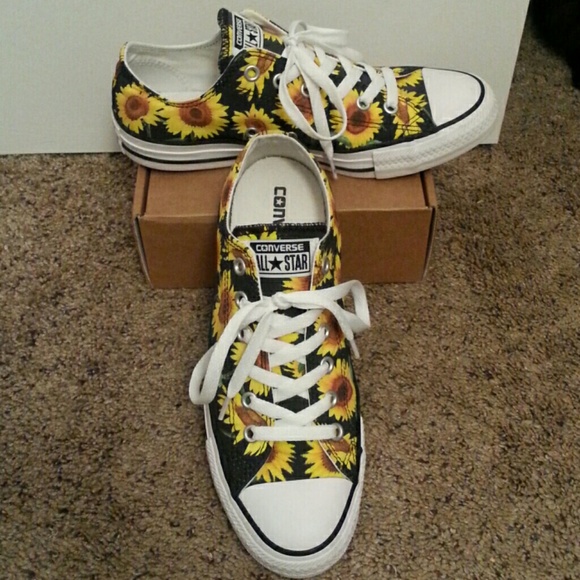 Converse Shoes - Sunflower Converse