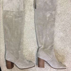 Jessica Simpson Over The Knee Suede Boots