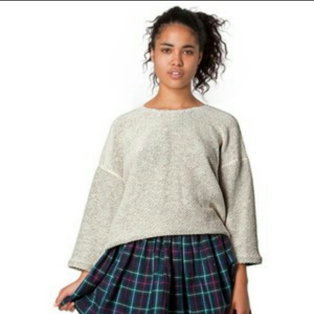 American Apparel reversible sweater