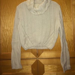 Cream knit sweater