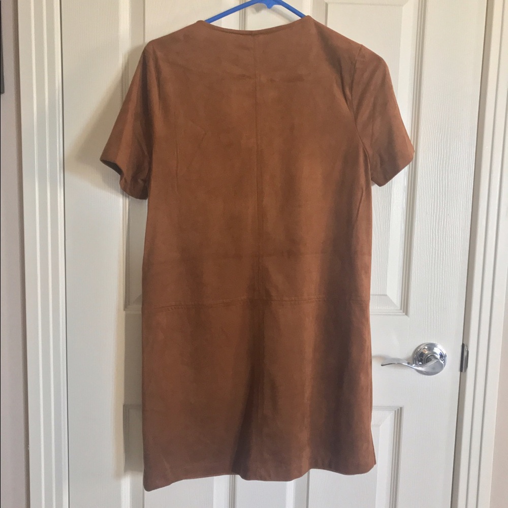 Forever 21 suede mini dress - Picture 2 of 4