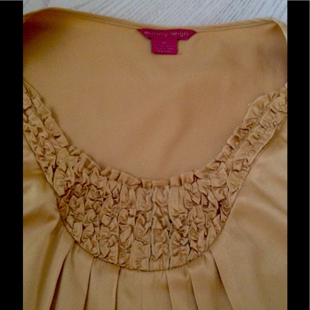 Sunny Leigh Gold Blouse
