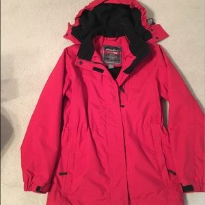 Eddie Bauer weather edge rain jacket