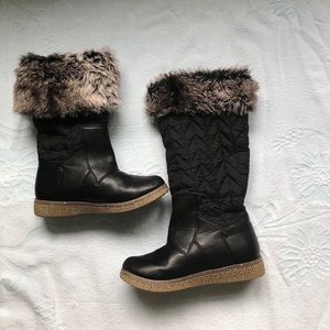 Big girl's winter boots