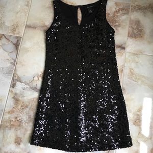 Sequin White House black market dress size medium