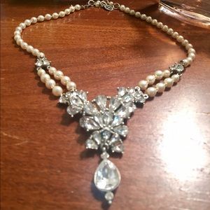 *ONE DAY SALE* Ben-Amun Crystal and Pearl Necklace