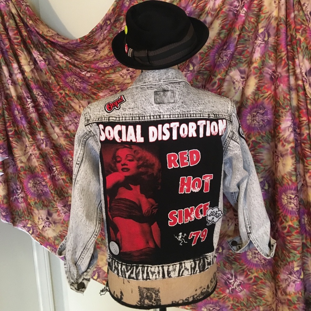 SOLD  Social Distortion PUNK denim jacket