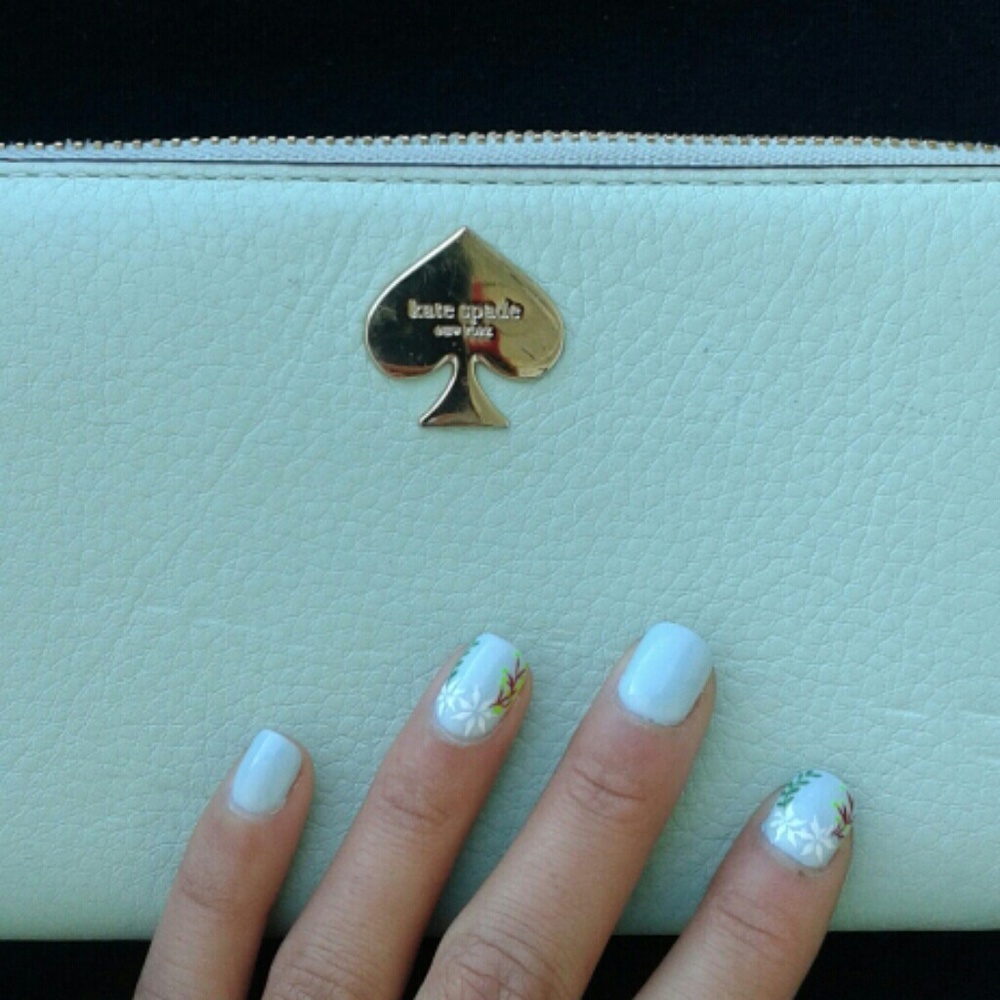 SALE!!! Kate Spade Leroy Street Mint Mojito Wallet - Picture 7 of 8