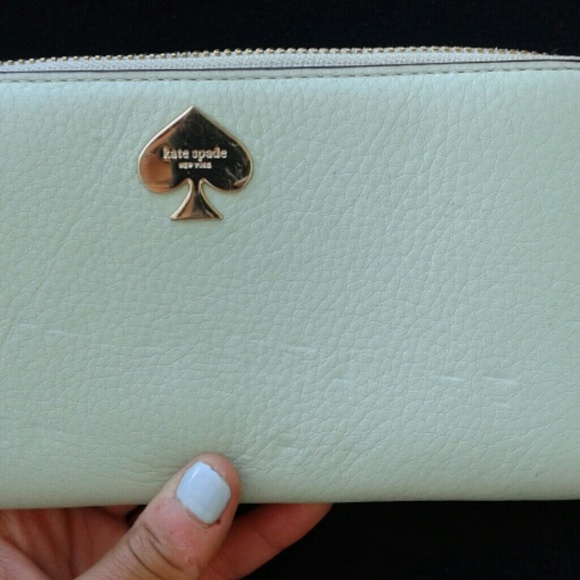 SALE!!! Kate Spade Leroy Street Mint Mojito Wallet - Picture 8 of 8