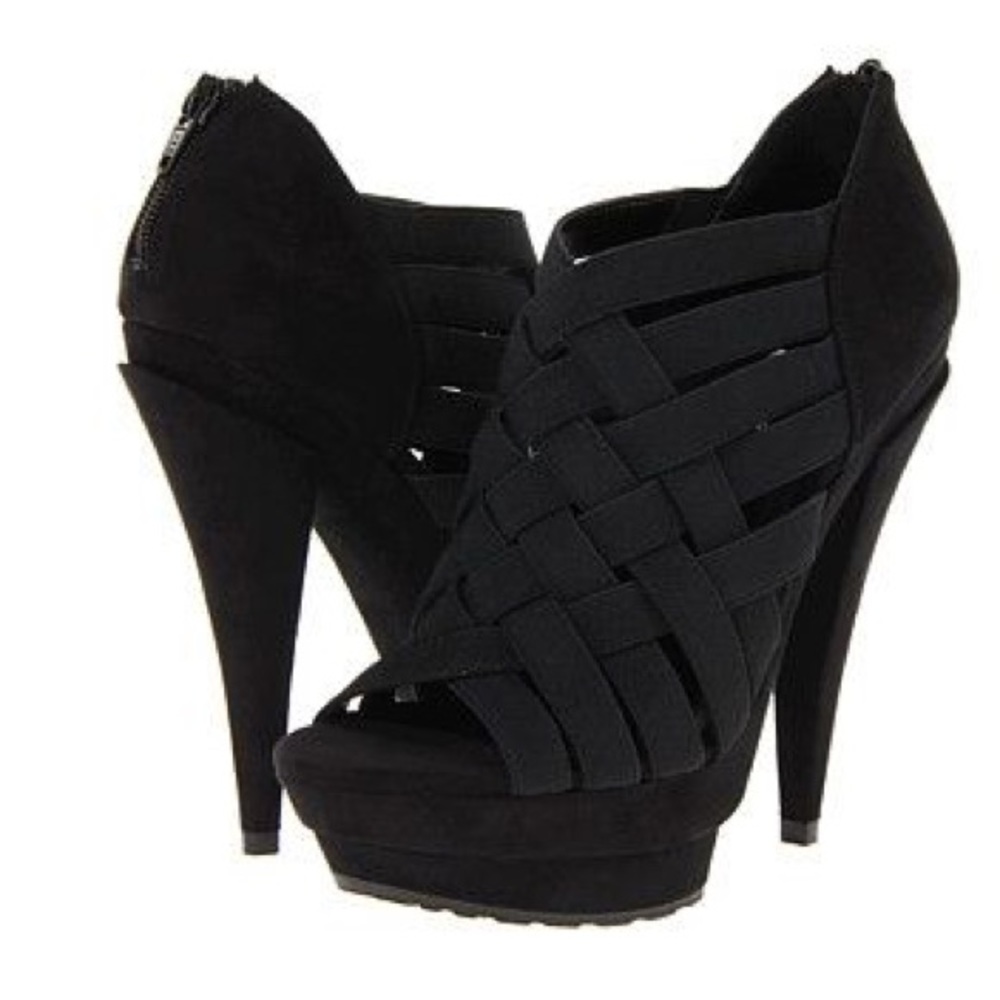 Jessica Simpson Black Kelle Heels