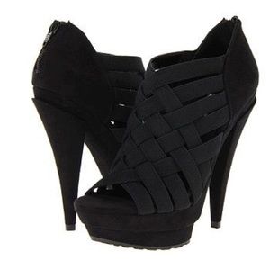 Jessica Simpson Black Kelle Heels
