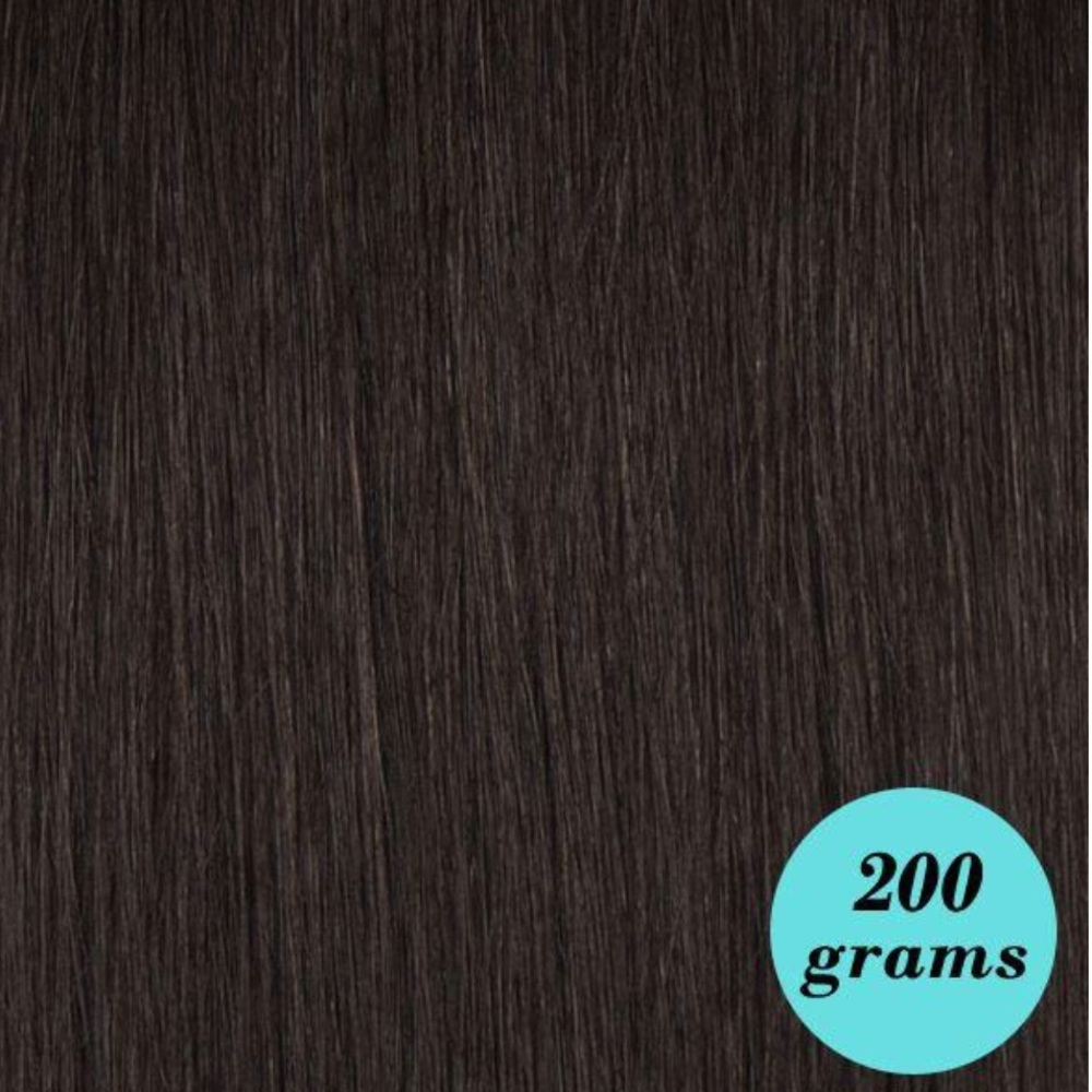 Leyla Milani DARK CHOCOLATE 24" Clip In Extensions