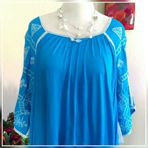 Westbound Tops - ⬇Cotton Boho Embroidered Top Westbound Tops - ⬇Cotton Boho Embroidered Top