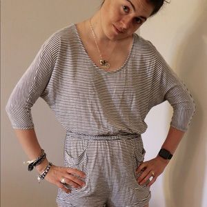 Striped Urban Outfitters BDJ romper