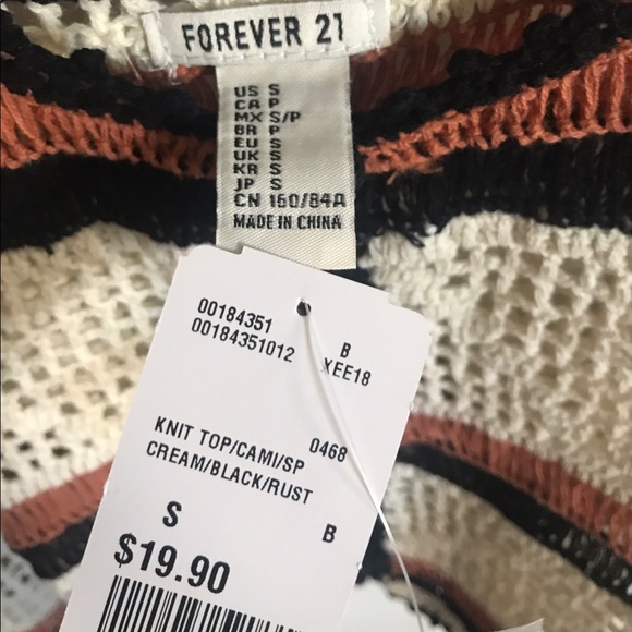 Knit cami forever 21 in size small. - Picture 4 of 4