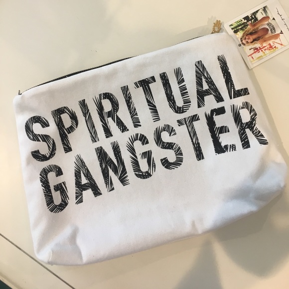 Spiritual Gangster Handbags - Spiritual Gangster Tropical Pouch