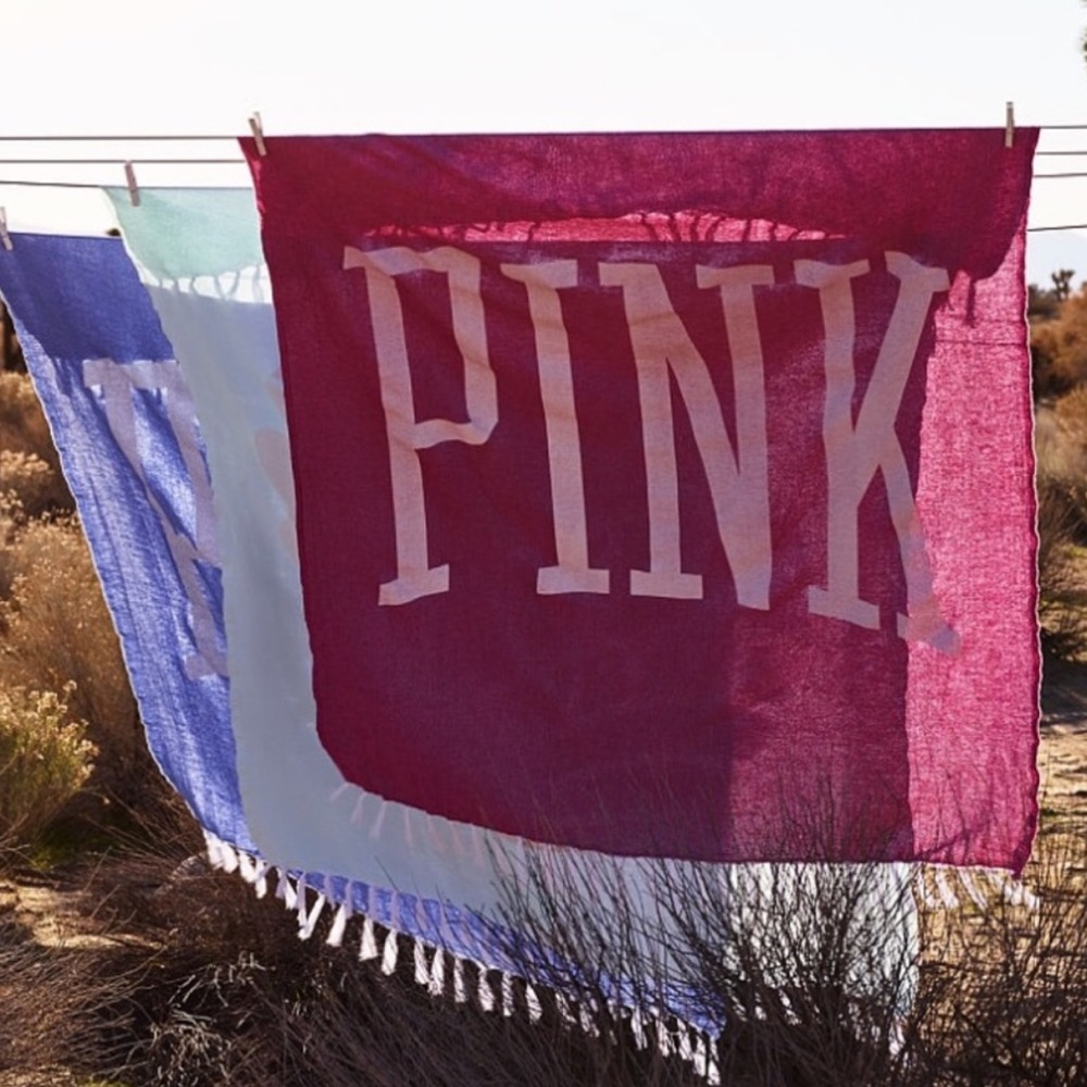 PINK beach blanket