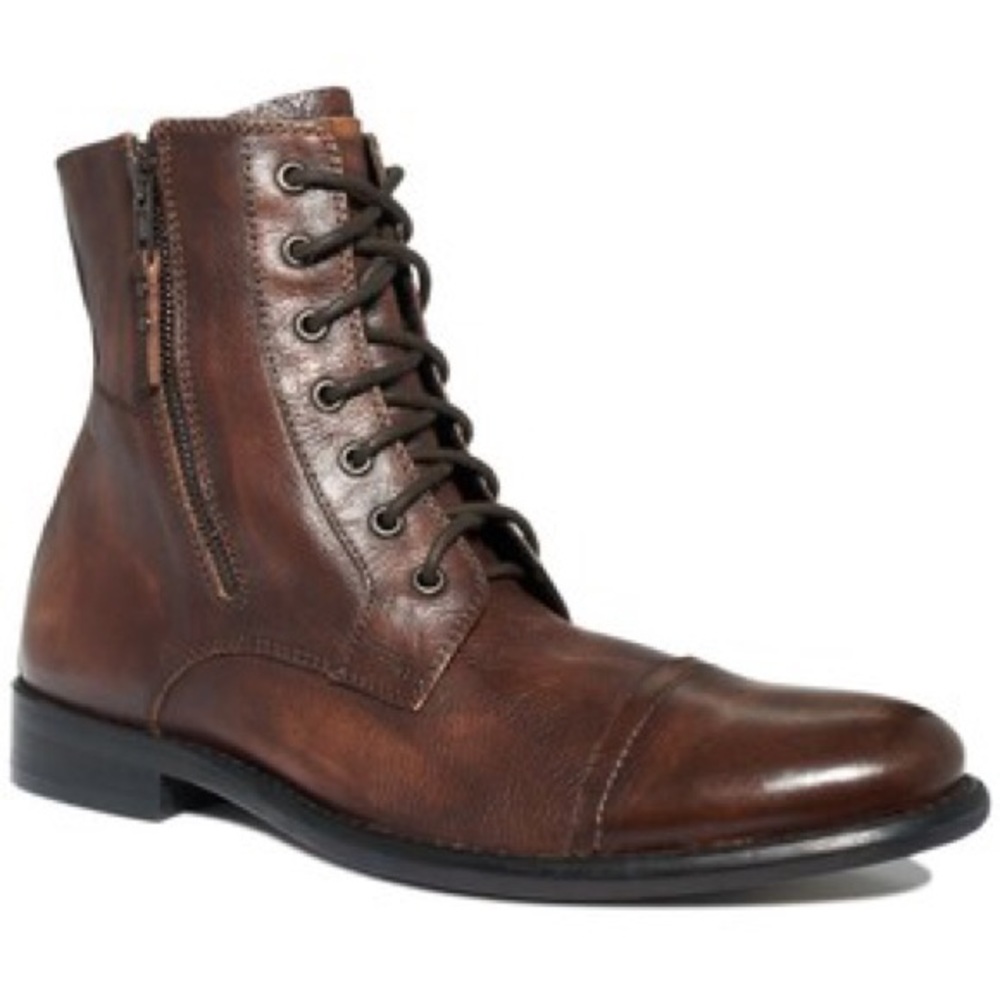 Kenneth Cole Leather Boots w/  Zipper 😎 for Men