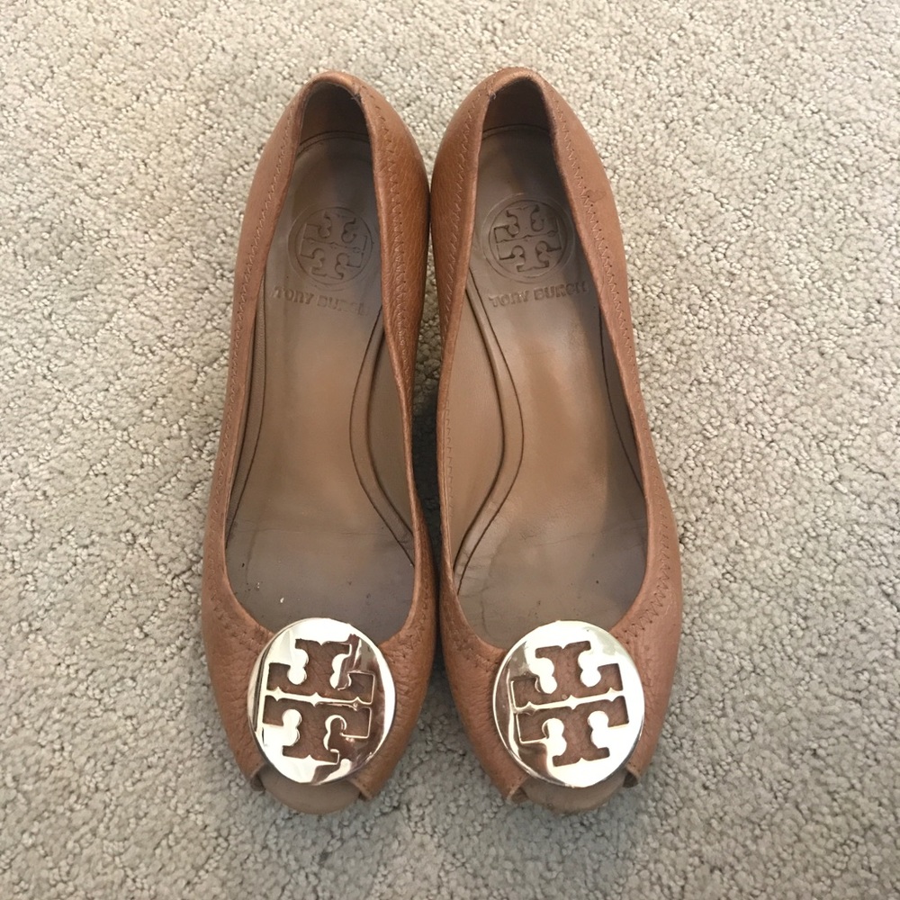 Tory Burch Brown Wedges size 6