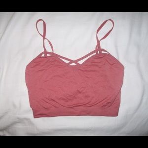 Pink bralette