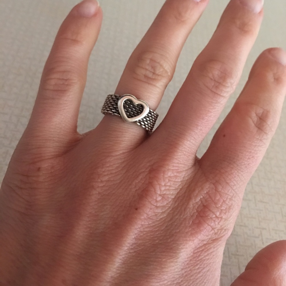 Chain link Tiffany&Co ring