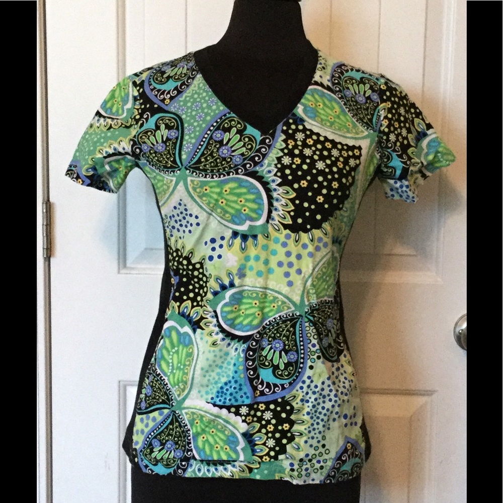 Butterfly Scrub top