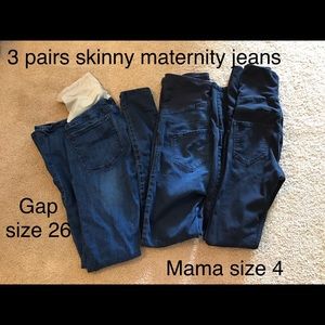 Maternity jeans lot