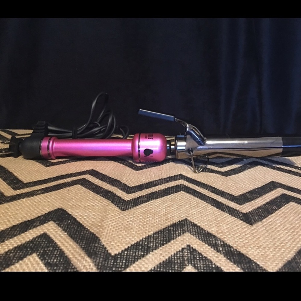New HOT TOOLS Pink Titanium Curling Iron
