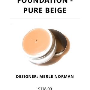 Merle Norman powder base foundation.