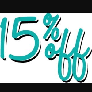 15% off!