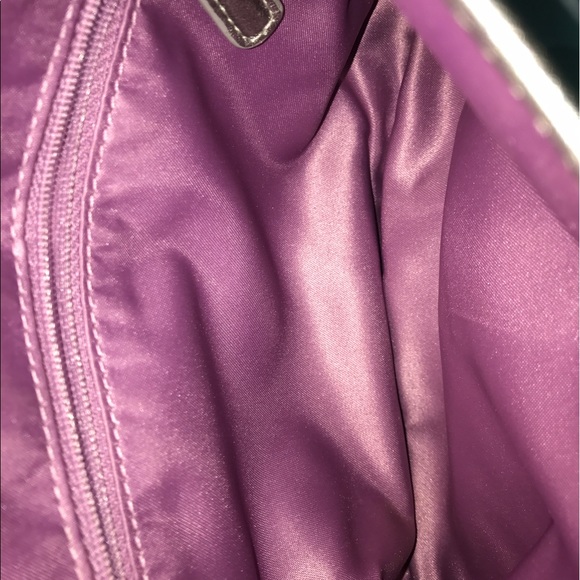 Authentic Coach Purse - Silk Cross Body- looks new - Picture 5 of 5