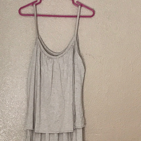 Go Couture Popover Maxi Dress - Oatmeal - Picture 3 of 6