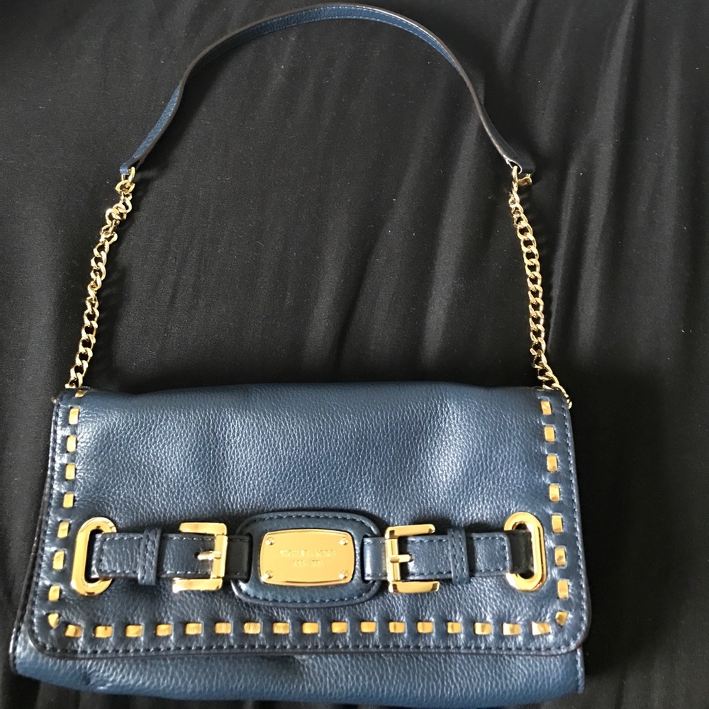 Blue Michael Kors Bag