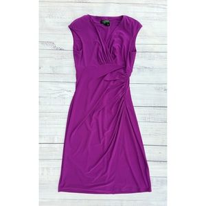 Lauren Ralph Lauren ruched purple dress Lauren Ralph Lauren ruched purple dress