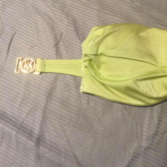 Light green Victoria's Secret bikini bandeau top - Picture 2 of 4